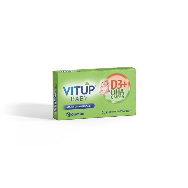 VITUP BABY D3+DHA OMEGA TWIST OFF CPS A30