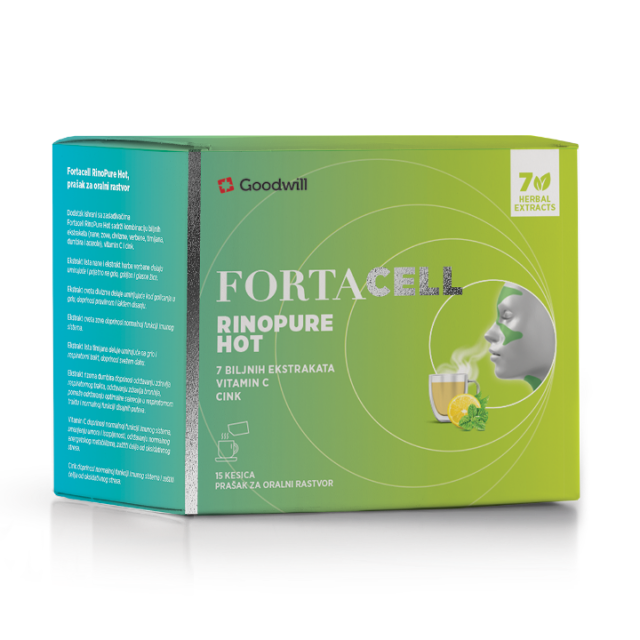 FORTACELL RINOPURE HOT 15 KESICA