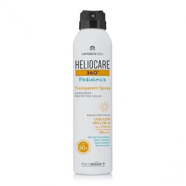HELIOCARE 360 PEDIATRICS TRANSPARENT SPREJ SPF50+ 200ML
