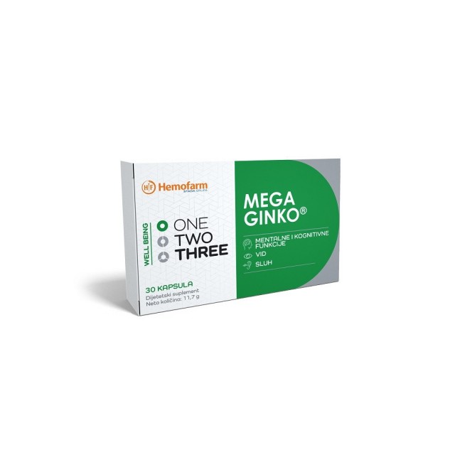 ONE TWO THREE MEGA GINKO KAPSULE A30