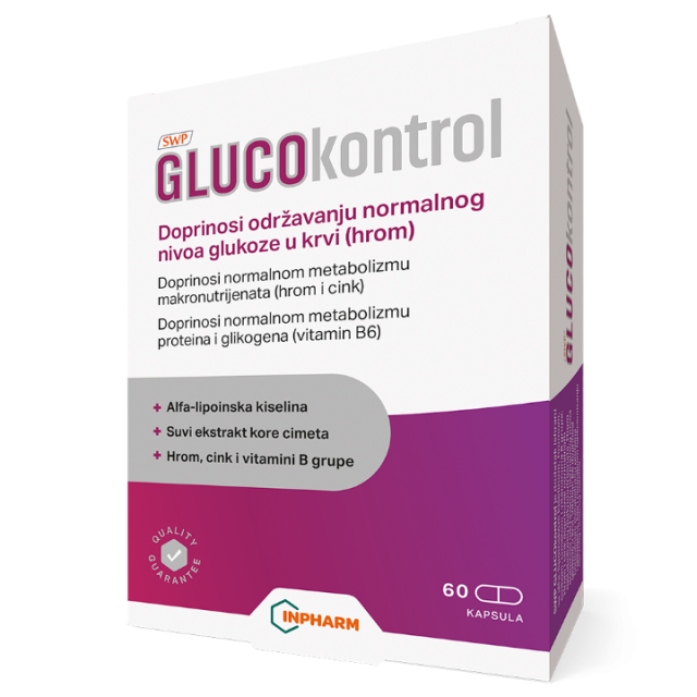 GLUCOKONTROL KAPSULE A60 - Antioksidansi GLUCOKONTROL KAPSULE A60