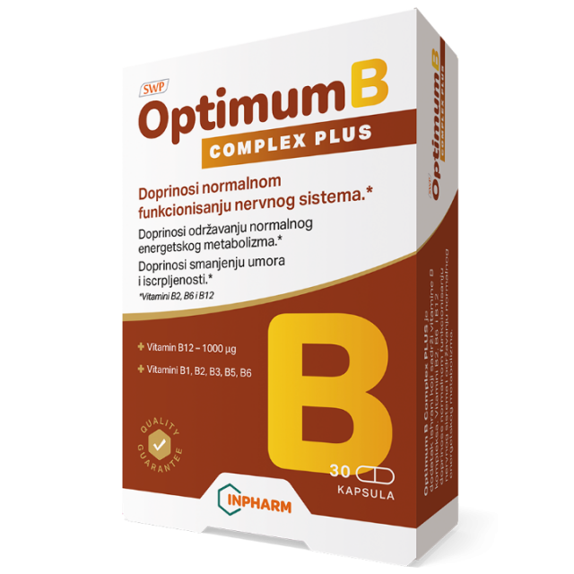 OPTIMUM B COMPLEX PLUS A 30
