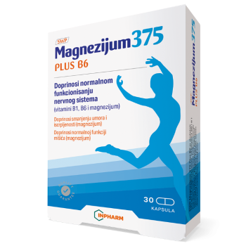 MAGNEZIJUM 375 PLUS B6 KAPSULE A 30