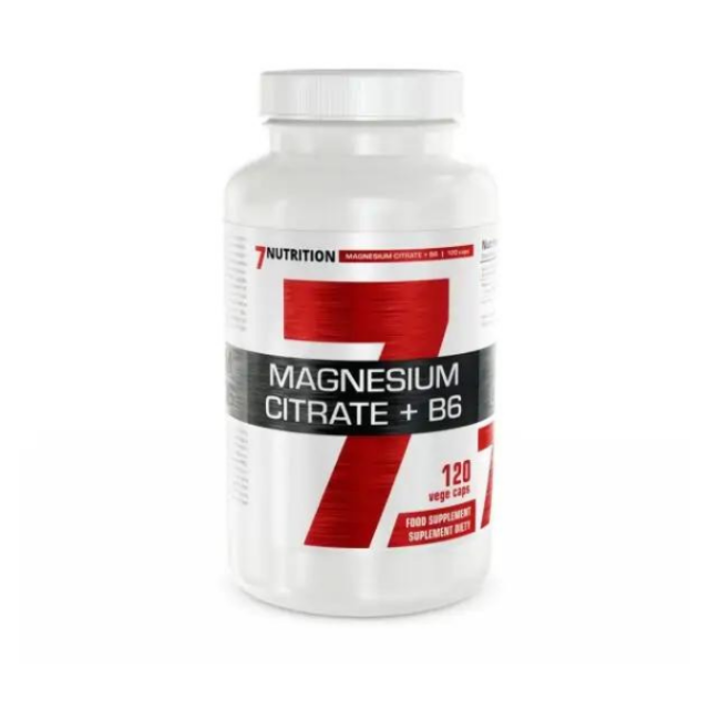 7NUT MAGNESIUM CITRATE+B6 CPS A 120 KAPSULA