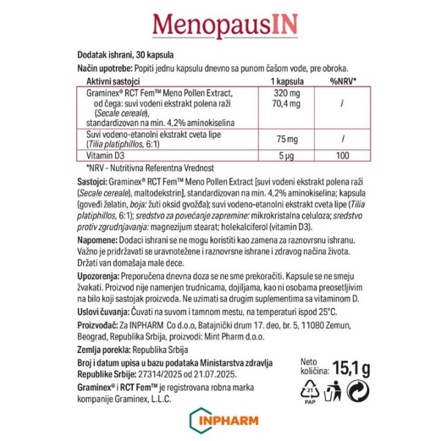 MENOPAUSIN KAPSULE A30