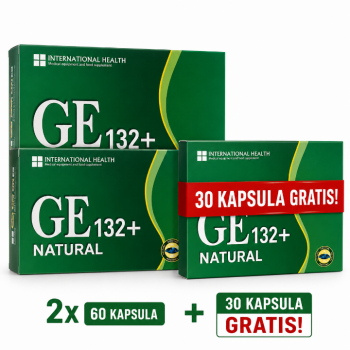 GE 132 + NATURAL PROMO PAKET 2X60 KAPSULA + 30 KAPSULA GRATIS