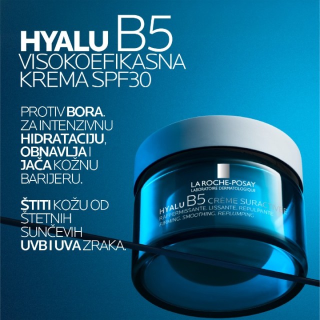 LA ROCHE-POSAY HYALU B5 VISOKOEFIKASNA KREMA SPF30 REFFIL 50ML