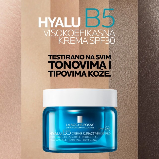LA ROCHE-POSAY HYALU B5 VISOKOEFIKASNA KREMA SPF30 REFFIL 50ML