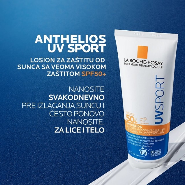 LA ROCHE-POSAY ANTHELIOS UVSPORT LOSION SPF50+ 200ML
