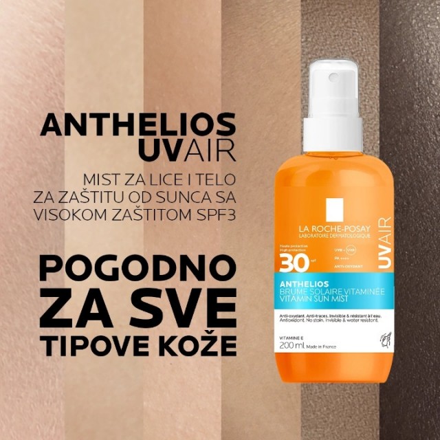 LA ROCHE-POSAY ANTHELIOS UVSPORT MIST SPF50+ 200ML