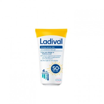 LADIVAL GEL ZA LICE ZA KOŽU SKLONU ALERGIJAMA SPF 50+ 50ML