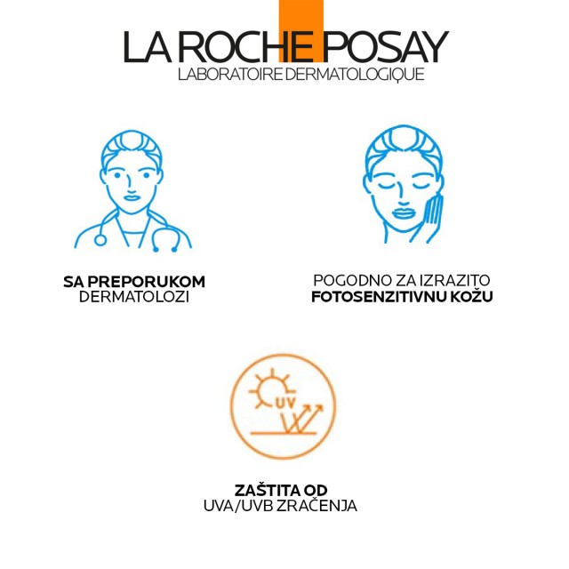 LA ROCHE-POSAY ANTHELIOS UVMUNE 400 OIL CONTROL FLUID ZA MASNU KOŽU SPF50+, 50 ML