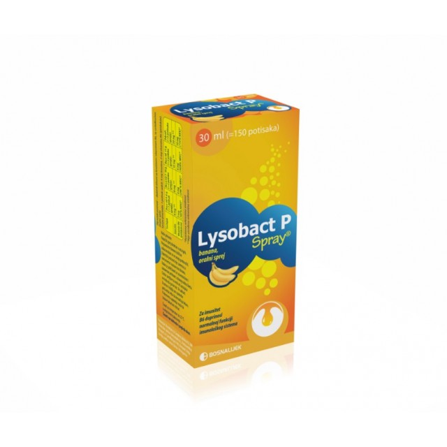 LYSOBACT P SPREJ BANANA 30ML LYSOBACT P SPREJ BANANA 30ML