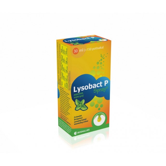 LYSOBACT P SPREJ PEPERMINT 30ML LYSOBACT P SPREJ PEPERMINT 30ML