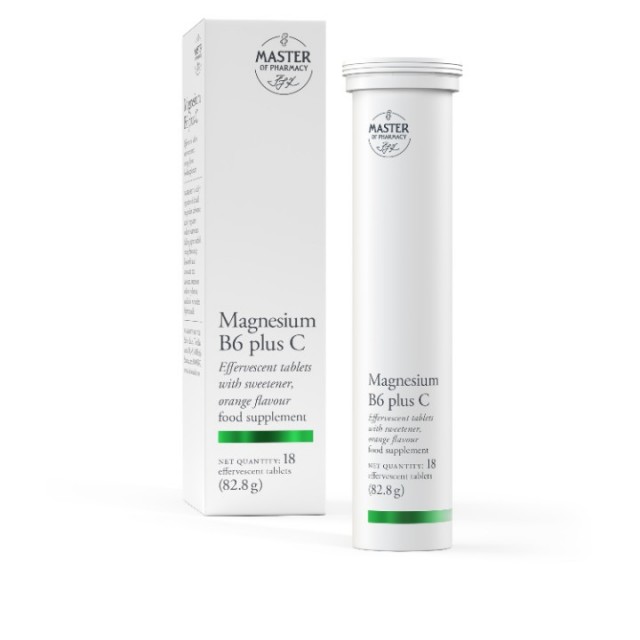 MASTER OF PHARMACY MAGNEZIJUM B6 PLUS C ŠUMEĆE TABLETE A18