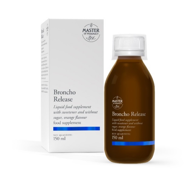 MASTER OF PHARMACY BRONCHO RELEASE SIRUP 150 ML MASTER OF PHARMACY BRONCHO RELEASE SIRUP 150 ML