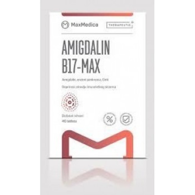 MAXMED AMIGDALYN B17 MAX TABLETE A40