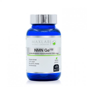 MAXLAB NMN GE-132 300 MG – ANTI-AGE SUPLEMENT SA NMN-OM, RESVERATROLOM I REIŠI GLJIVOM 60 TABLETA
