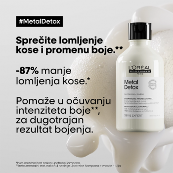 LOREAL PROFESSIONNEL SERIE EXPERT METAL DETOX ŠAMPON 300ML