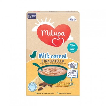 Milupa mlečna instant kaša stracciatella 12M+ 250g