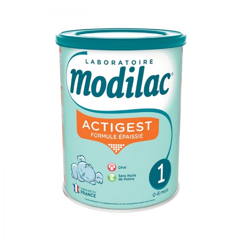 Modilac Actigest 1 : Modilac Actigest formule épaissie lait 1er âge – WEWMO
