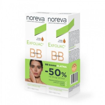 NOREVA EXFOLIAC TONIRANA KREMA DORE ZLATNA 2X30ML PROMO PAKOVANJE(-50% na drugi artikal)