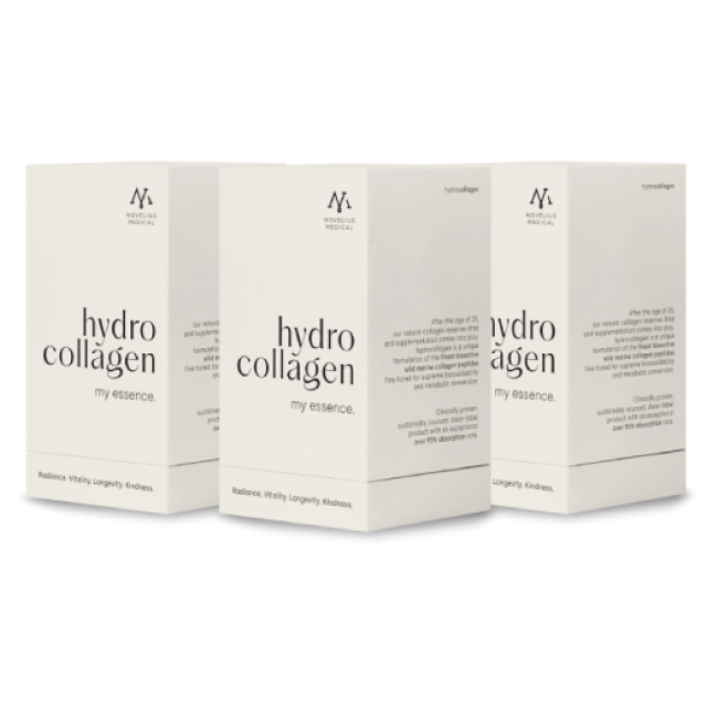 NOVELIUS MEDICAL HYDROCOLLAGEN  3 kutije po 28 kesica