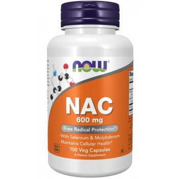 NOW N-ACETIL CYSTEINE KAPSULE 600MG A100