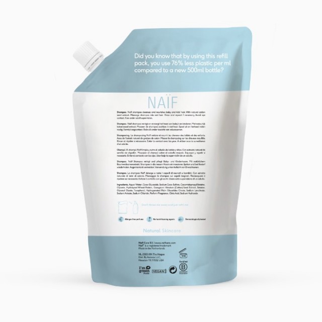 NAIF GEL ZA TUŠIRANJE PAKET ZA PUNJENJE 500 ML