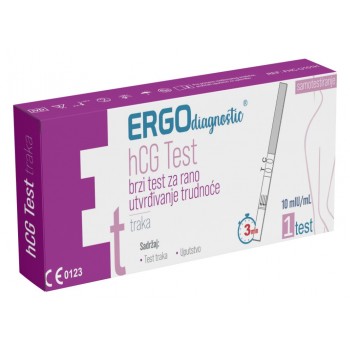 ERGO DIAGNOSTIC HCG TEST ZA TRUDNOĆU TRAKA A1 
