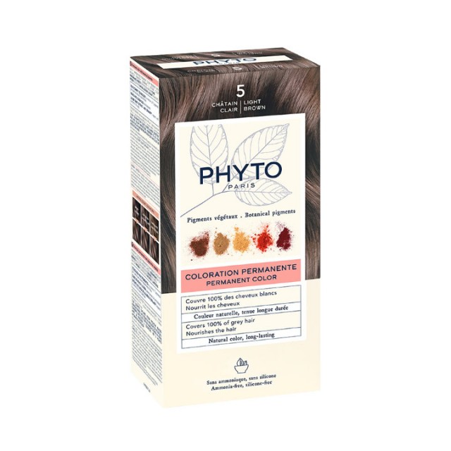 PHYTO FARBA 5 CHATAIN CLAIR