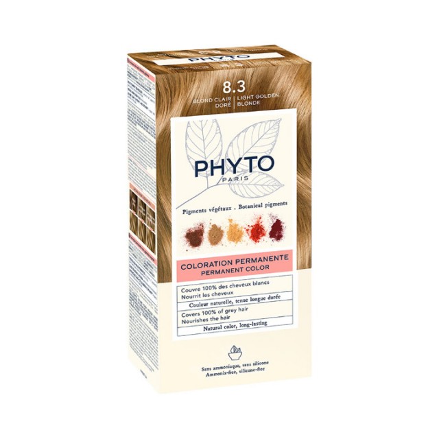 PHYTO FARBA 8.3 BLOND CLAIR DORE