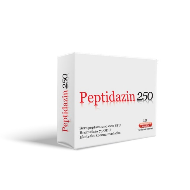 PEPTIDAZIN 250  A10 KAPSULE