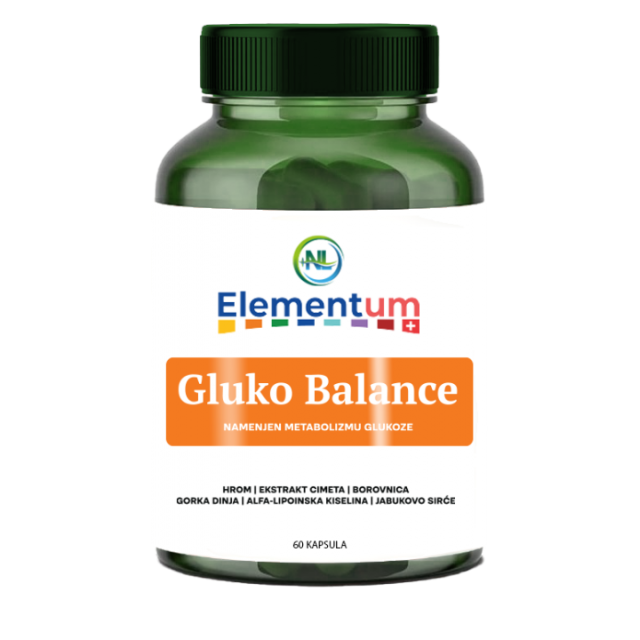 ELEMENTUM GLUKO BALANCE KAPSULE A60