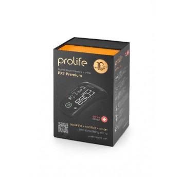 MERAČ KRVNOG PRITISKA PROLIFE PX7 PREMIUM BLACK