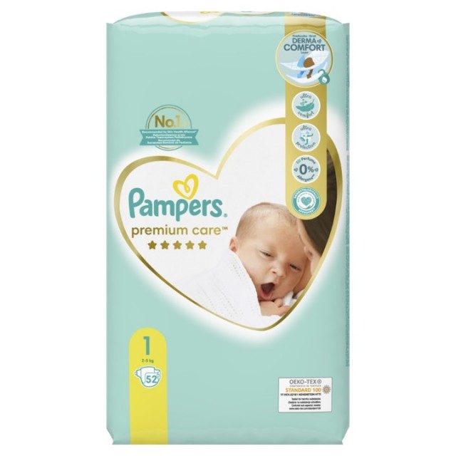 PAMPERS PREMIUM 1 A52