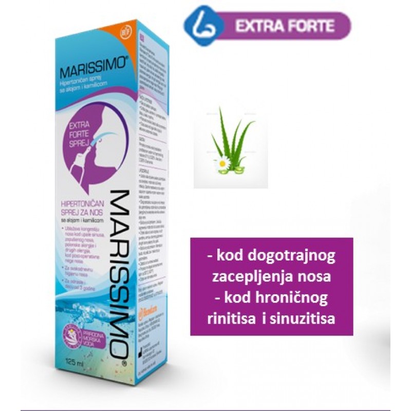 MARISSIMO EXTRA FORTE SPREJ 125ML | Galen Pharm On-line