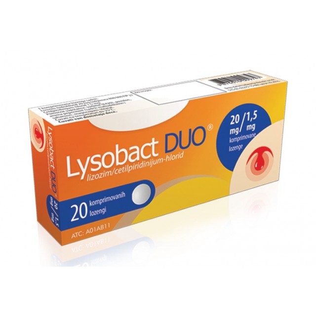 LYSOBACT DUO ORIBLETE A20