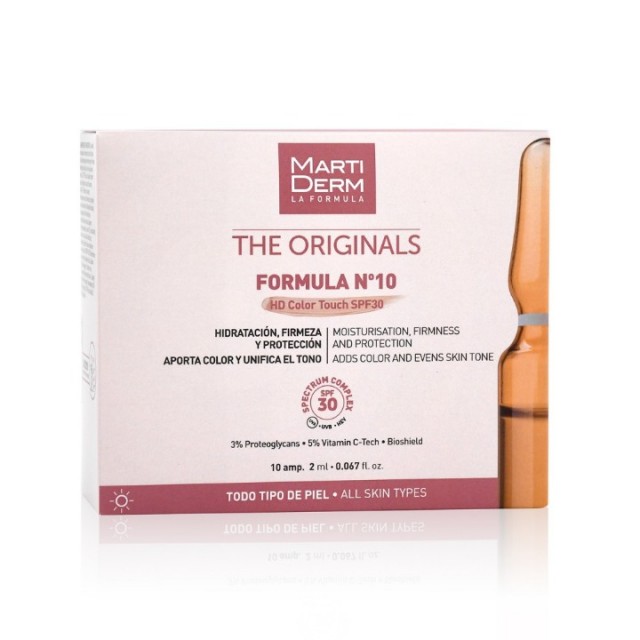 AMPULA FORMULA NO10 HD COLOR TOUCH SPF 30 VIVA BY ELA 2 ML