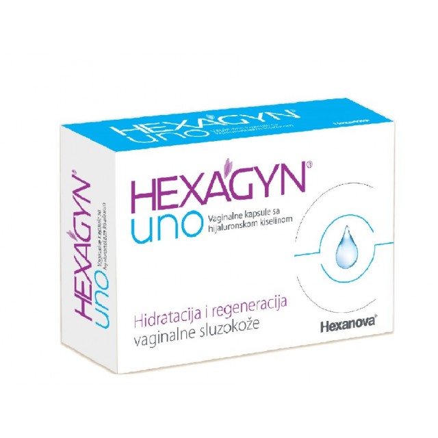 HEXAGYN UNO VAGINALNE KAPSULE 10 KOMADA