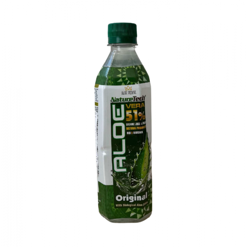 ALOE VERA ORGANIC JUICE PULP ORIGINAL 500ML | Galen Pharm On-line
