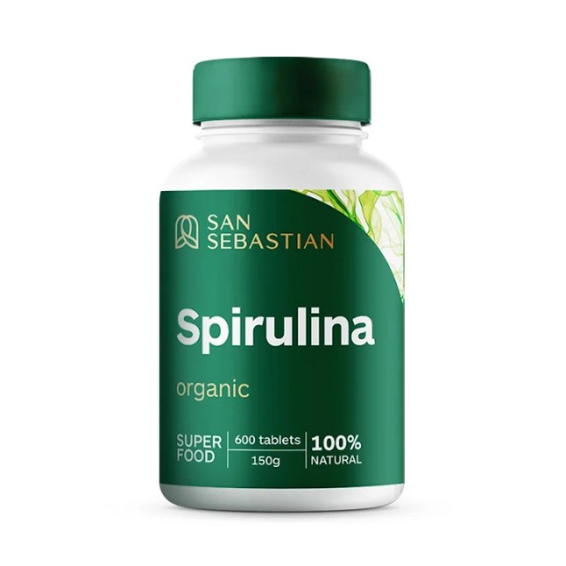 SAN SEBASTIAN SPIRULINA TABLETE 250MG A600