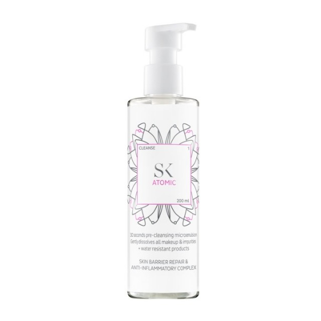 SKINTEGRA ATOMIC ULJNI PREDČISTAČ ZA SVE TIPOVE KOŽE 200ML SKINTEGRA ATOMIC ULJNI PREDČISTAČ ZA SVE TIPOVE KOŽE 200ML