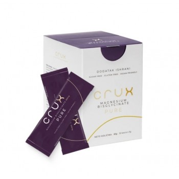 CRUX PURE MAGNEZIJUM BISGLICINAT PRAŠAK A 30