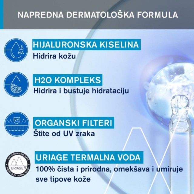 URIAGE EAU THERMALE KREMA LEGERE SPF20 40ML