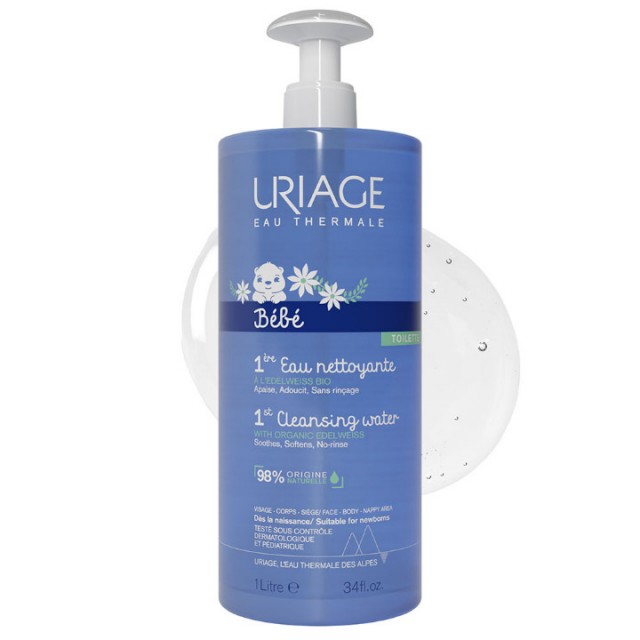 URIAGE BEBE PRVA VODA ZA ČIŠĆENJE 500ML URIAGE BEBE PRVA VODA ZA ČIŠĆENJE 500ML