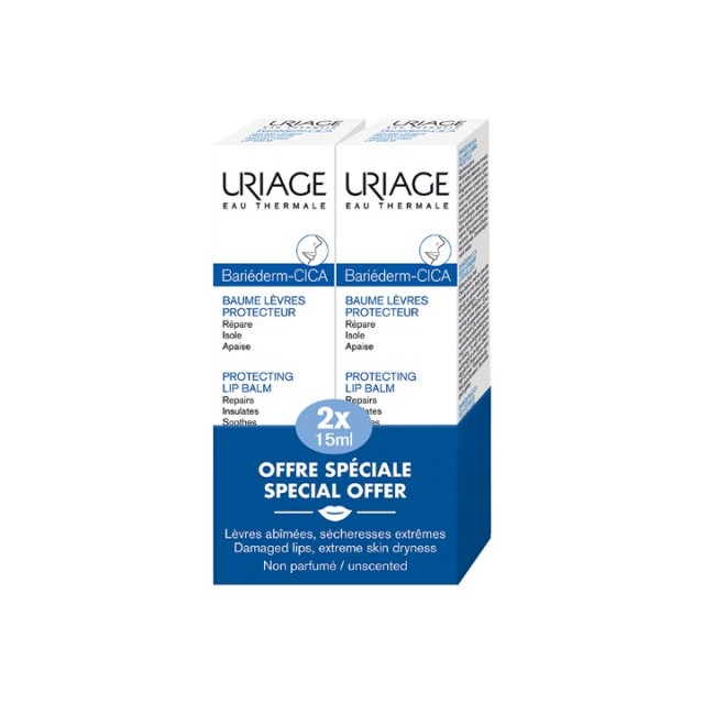 URIAGE BARIEDERM CICA BALZAM ZA USNE PROMO 2X15ML