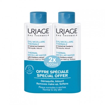 Uriage micelarna voda plava 2x500ml promo