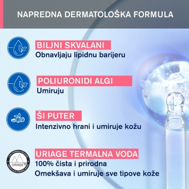 URIAGE TOLEDERM CONTROL BOGATA UMIRUJUĆA KREMA 40ML