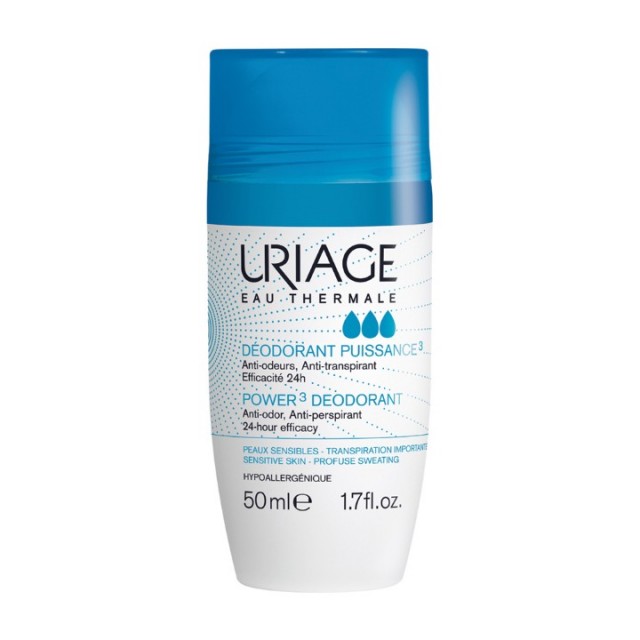 URIAGE EAU THERMALE POWER 3 DEO ROLL-ON 50ML